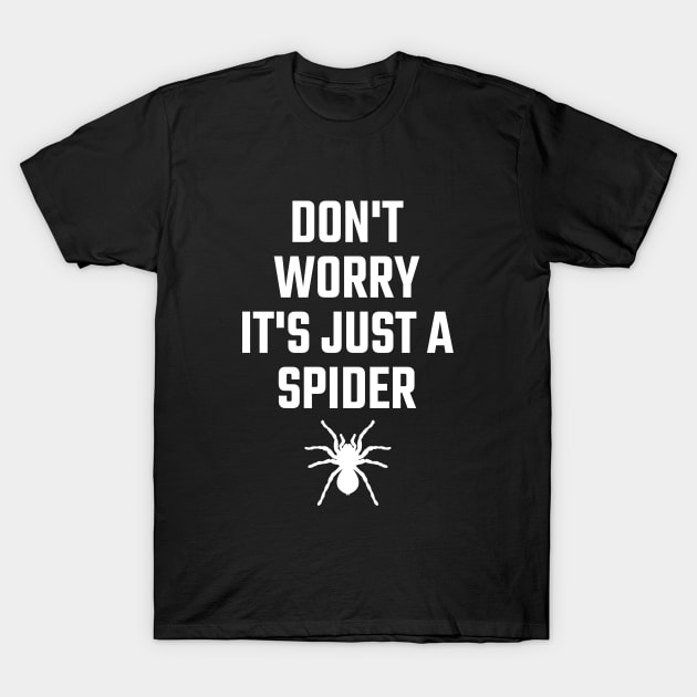 Don't worry it's just a Spider T-Shirt by Stoney09